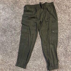 Banana Republic Dark Green Cargo Pants